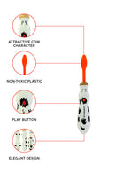 Brush Buddies Talkin Moo Reece (Cow)Toothbrush -Red