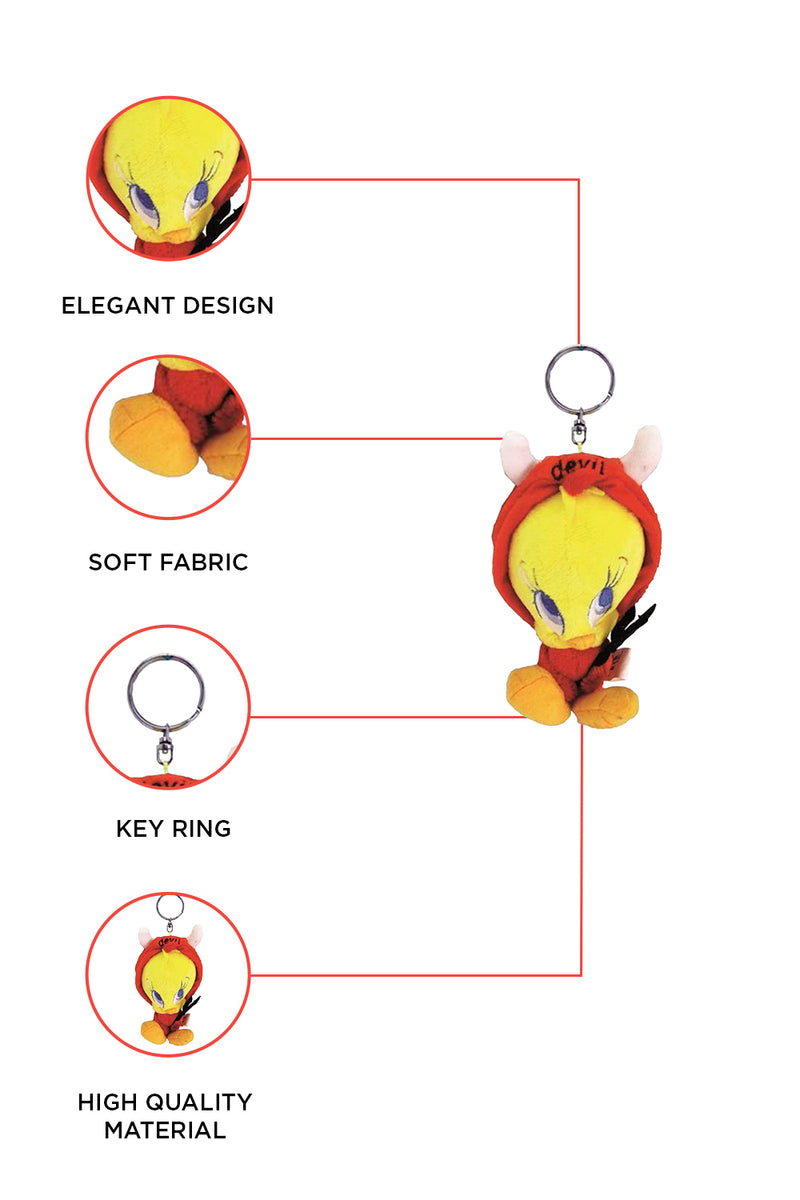 Tweety Devil Keyring